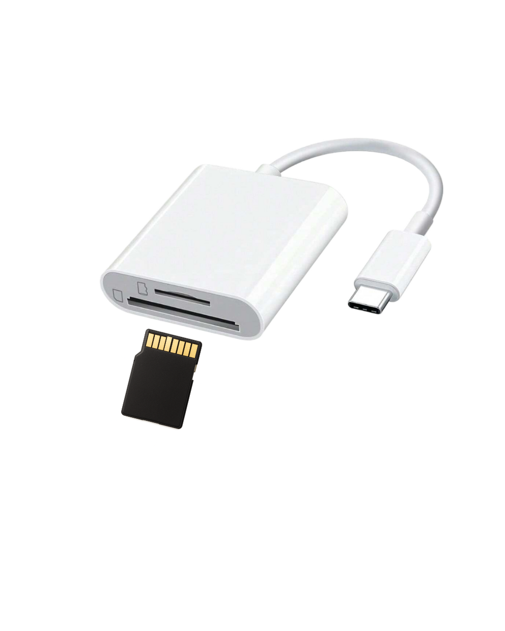 Memory Card Reader for SD & MicroSD