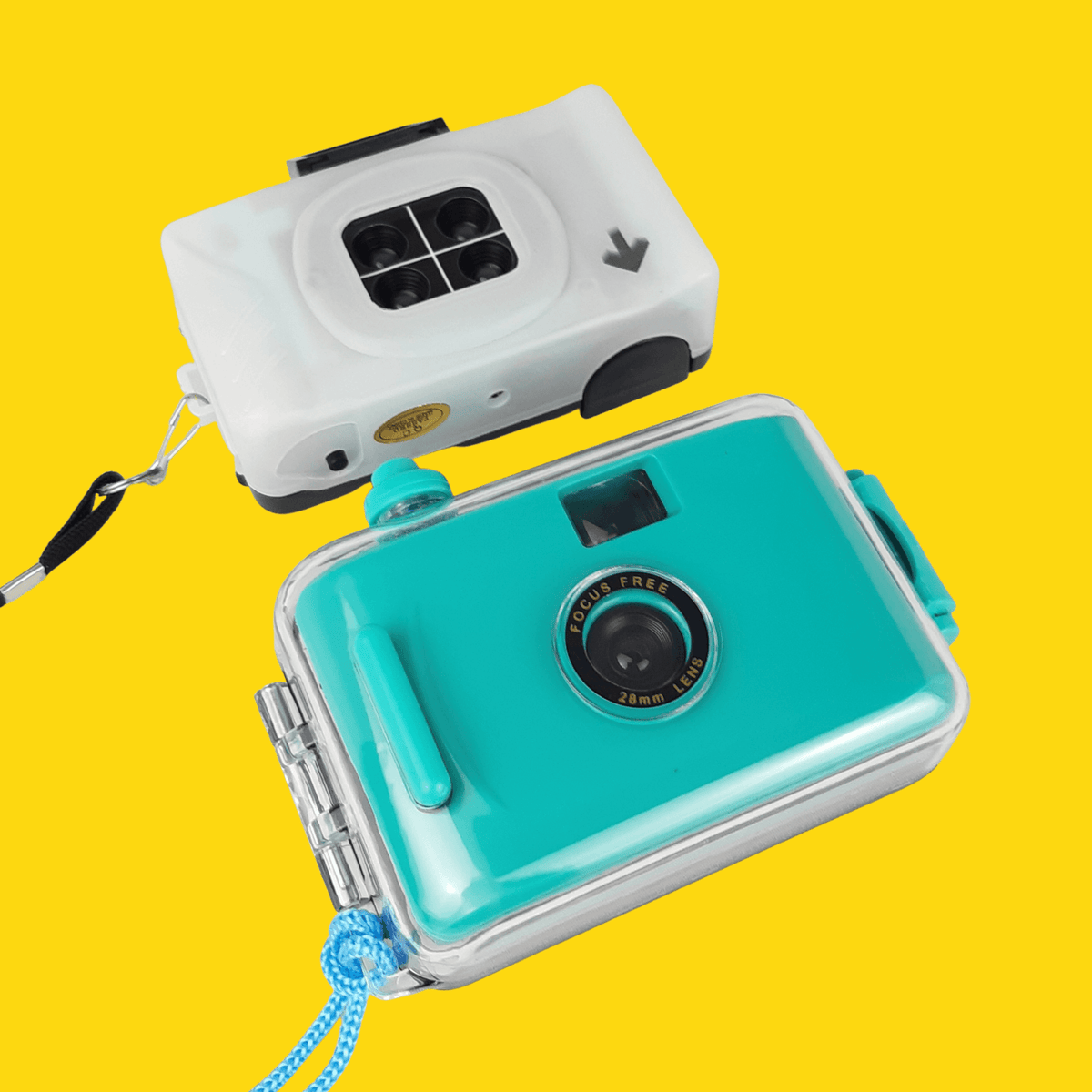 35mm Film Camera BundleTeal Underwater&4 Lens Camera Deal Film