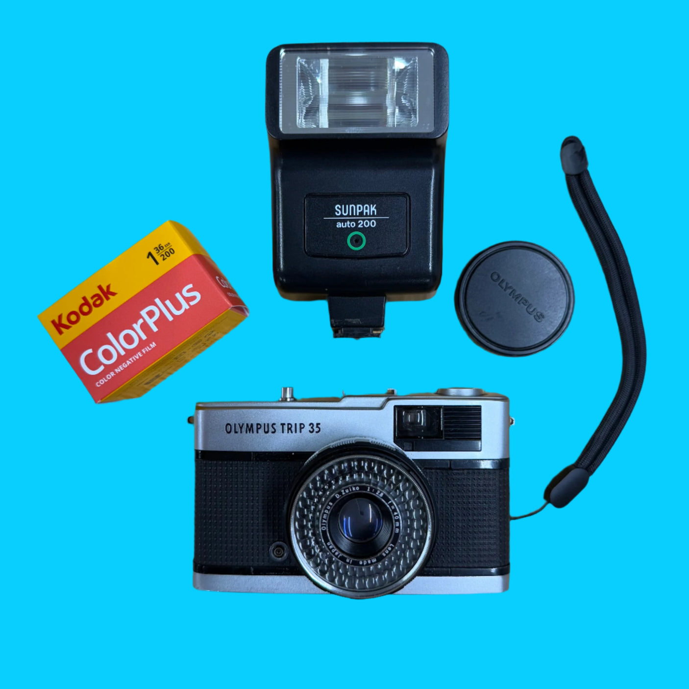 Olympus Trip 35 Point and Shoot 35mm Film Camera