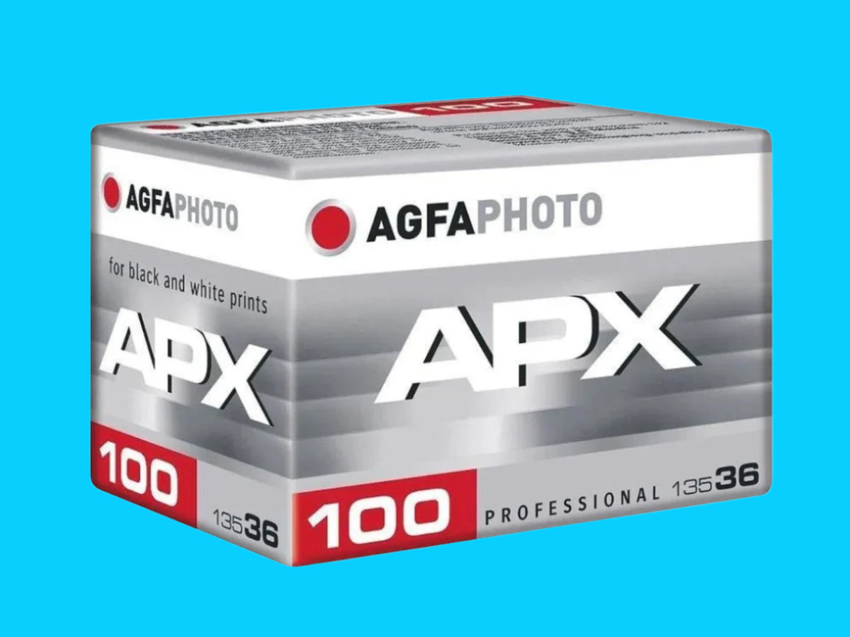 AFGA Photo APX 100 Pellicola professionale in bianco e nero da 35 mm per fotocamere da 35 mm