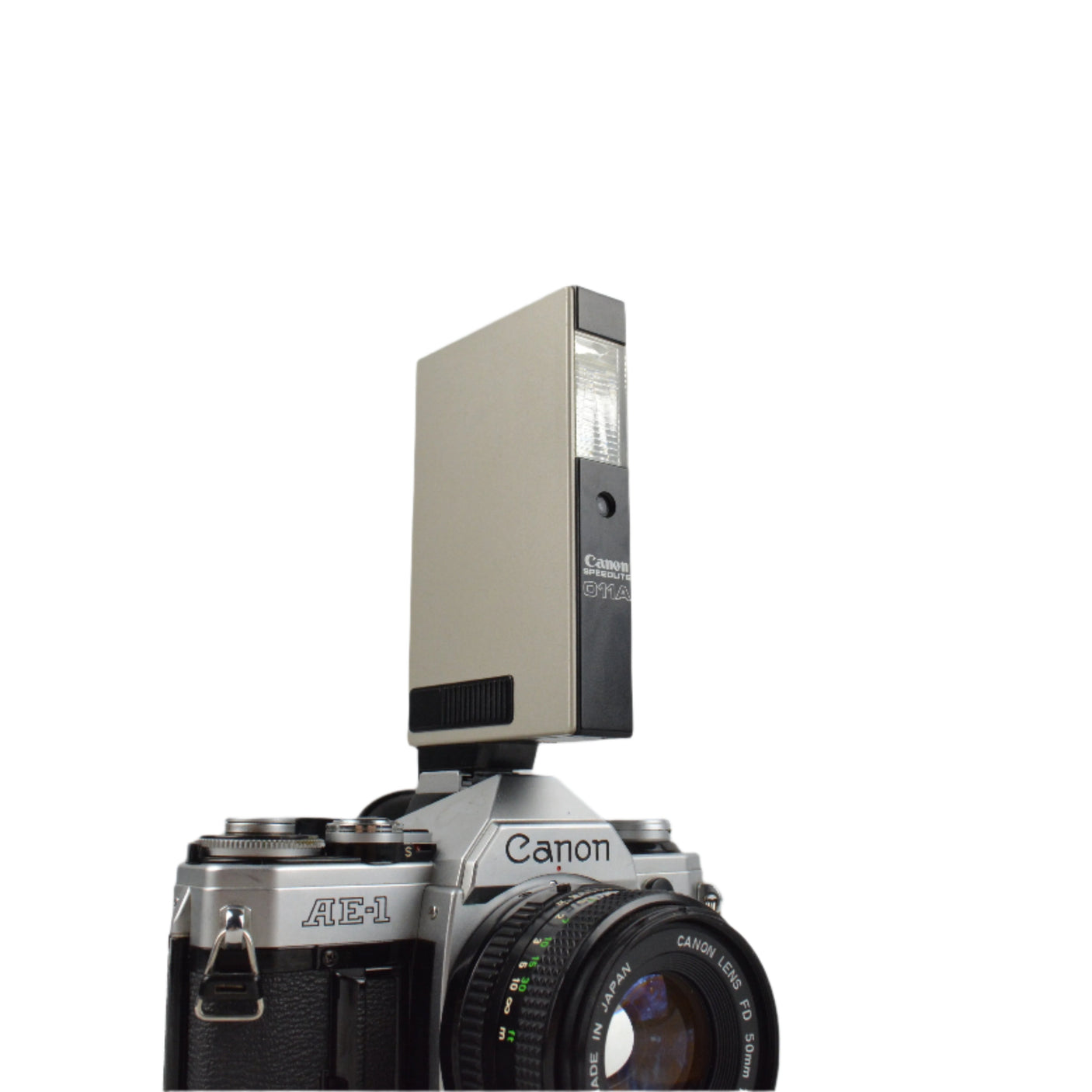佳能 Speedlite 011A 外接闪光灯,适用于 35 毫米胶片相机