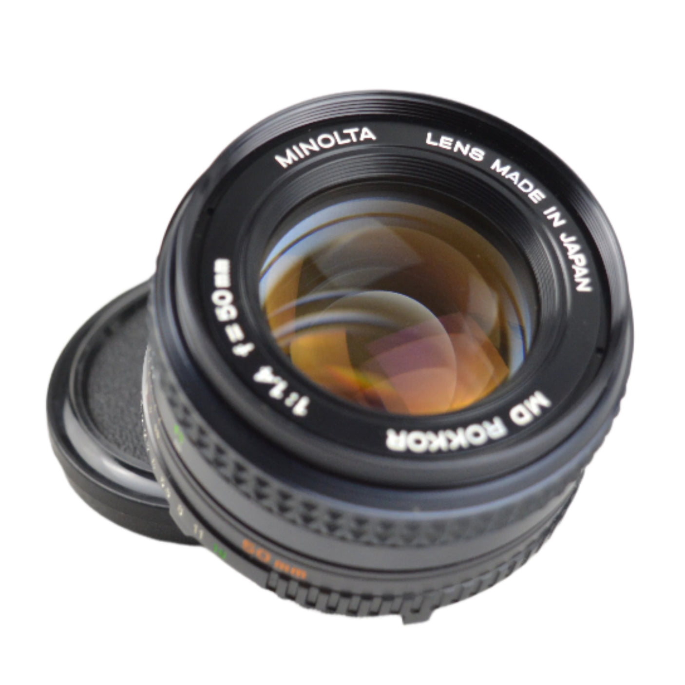 Minolta Rokkor MD 50mm F1.4 Prime Lens