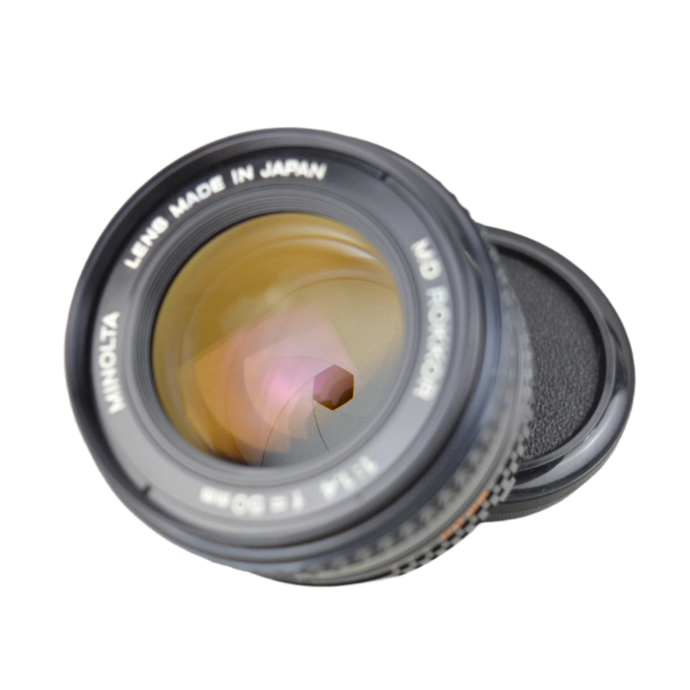 Minolta Rokkor MD 50mm F1.4 Prime Lens