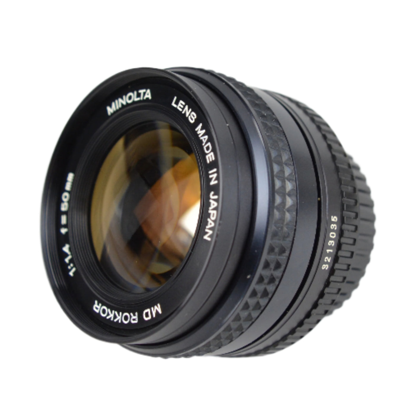 Minolta Rokkor MD 50mm F1.4 Prime Lens