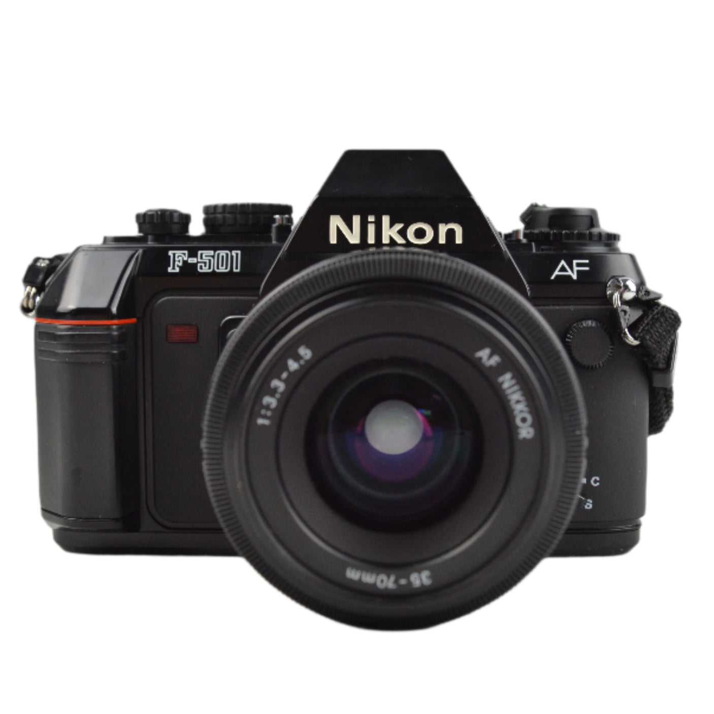 Nikon F-501 AF with Nikkor 35-70mm f3.3 Zoom Lens