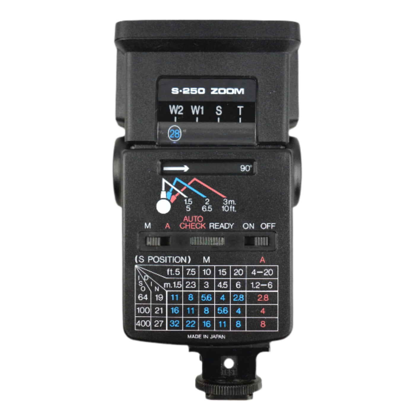 Chinon S-250 Zoom External Flash Unit