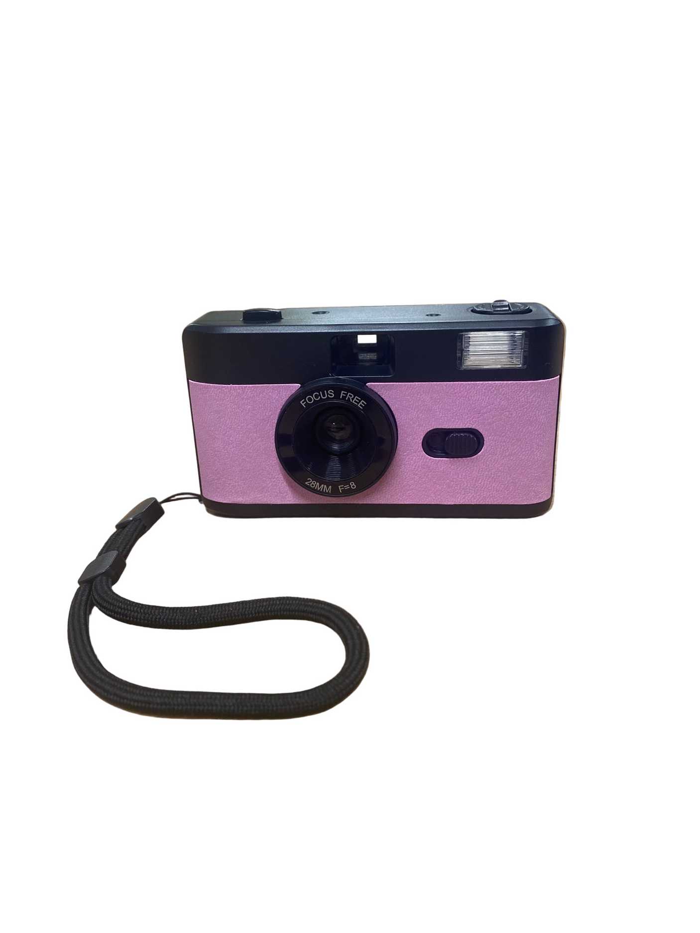 35MM REUSABLE FILM CAMERA WITH FLASH - BLACK & PURPLE