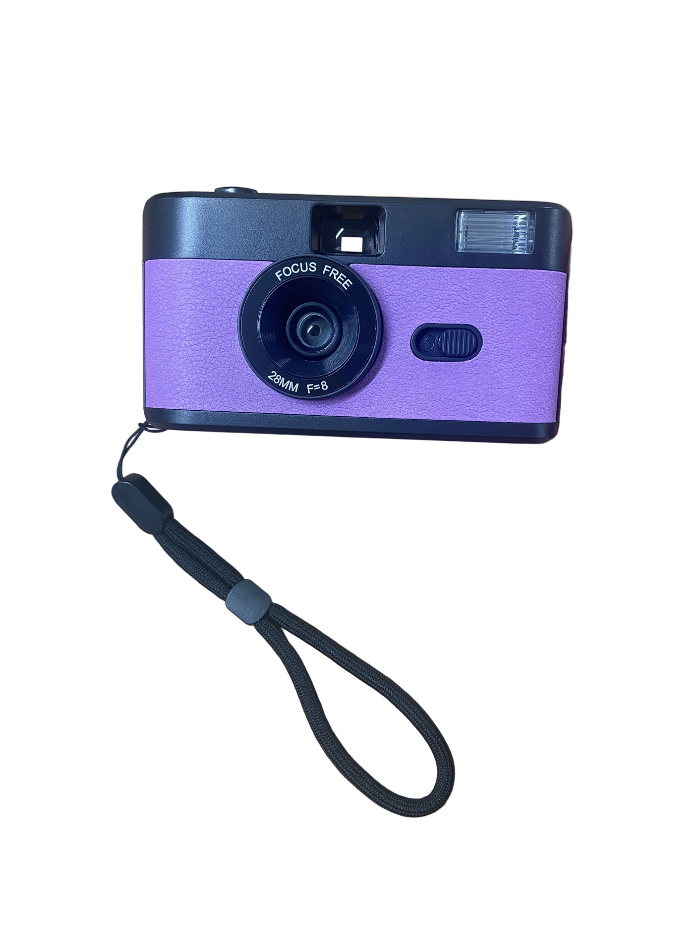 35MM REUSABLE FILM CAMERA WITH FLASH - BLACK & PINK