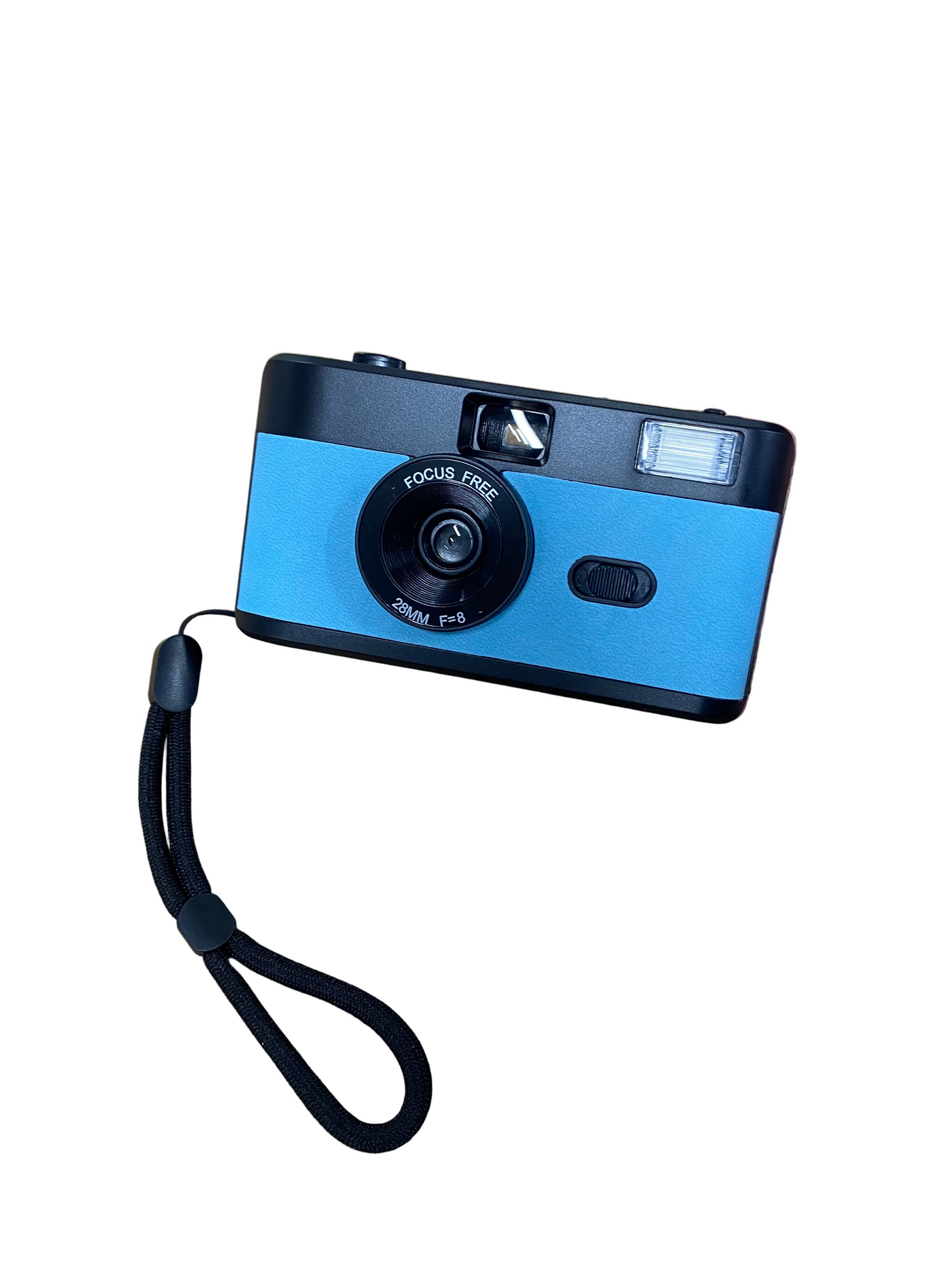 35MM REUSABLE FILM CAMERA WITH FLASH - BLACK & BLUE