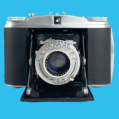 AFGA Isolette II 6X6 Medium Format Folding Film Camera With 75mm F3.5 Lens.