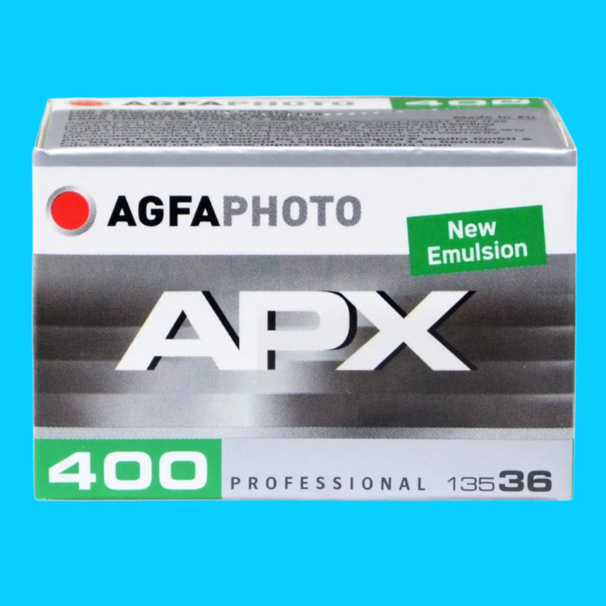 AGFAPHOTO APX 100 专业黑白 35 毫米胶片,适用于 35 毫米相机