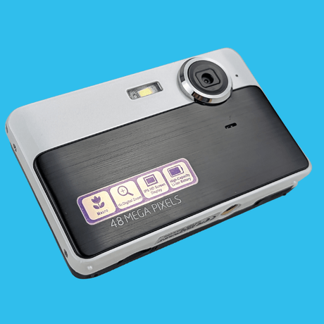 Black and White 24MP Digital Camera - Digicam