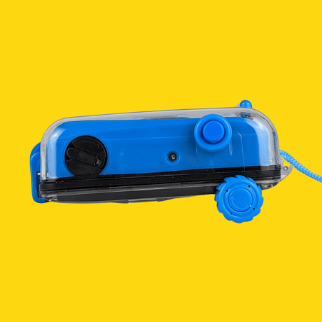 Blue Underwater Focus Free 35mm Point and Shoot Film Camera Reusable