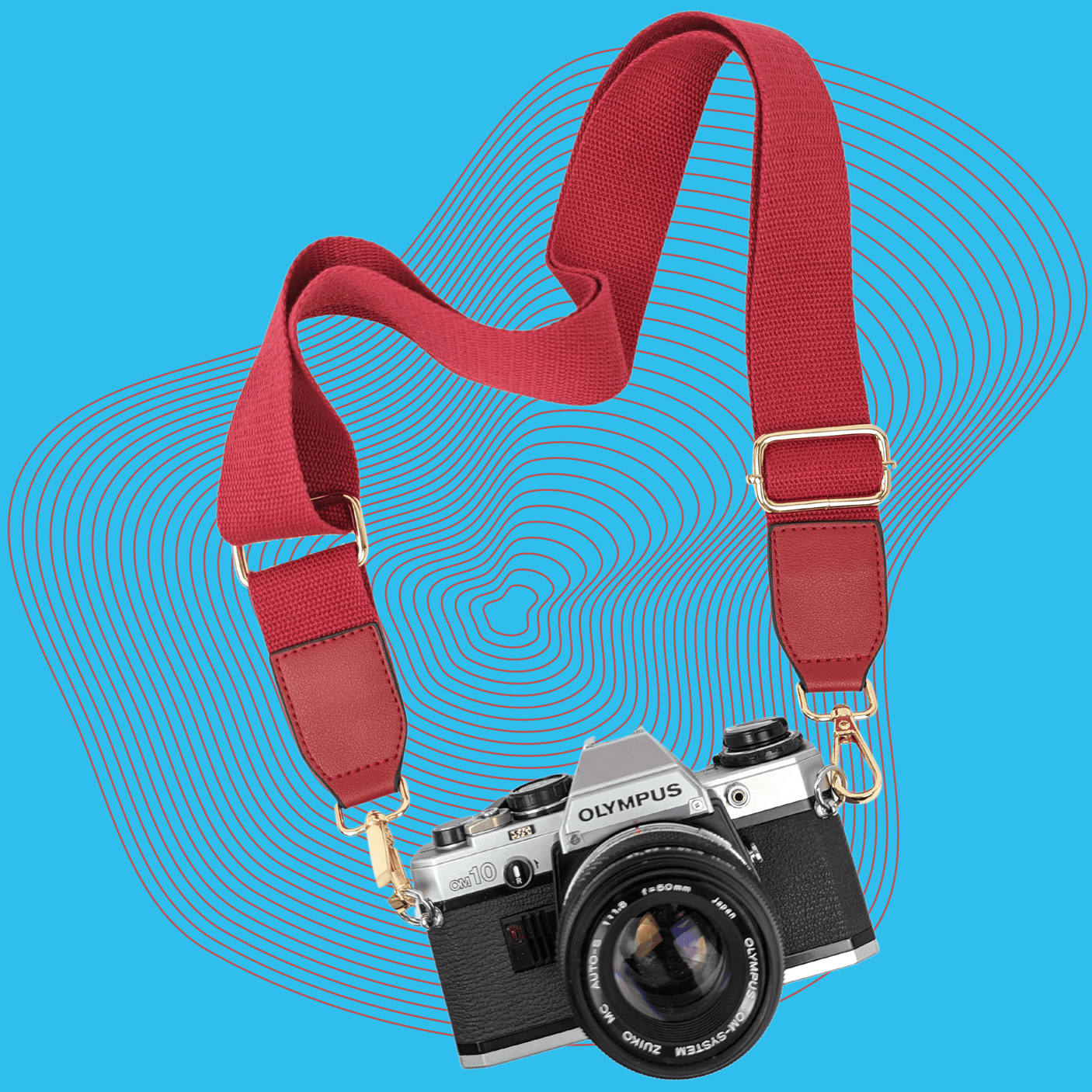 Brand New Canvas Colourful SLR Camera Strap