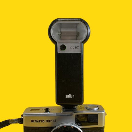 Braun 170BC External Flash Unit for 35mm Film Camera