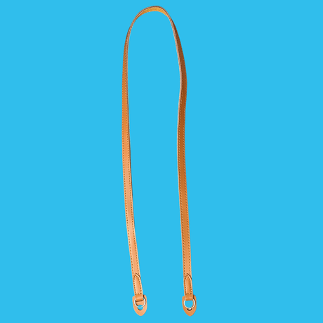 Brown Leather Thin SLR Camera Strap
