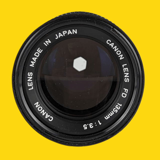 Canon 135mm f/3.5 Camera Lens