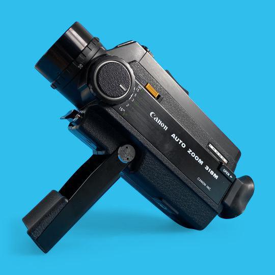 Canon Auto Zoom 318M Super 8 Vintage Cine Camera