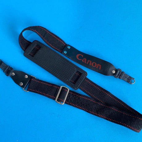 Canon Black & Red SLR Camera Strap