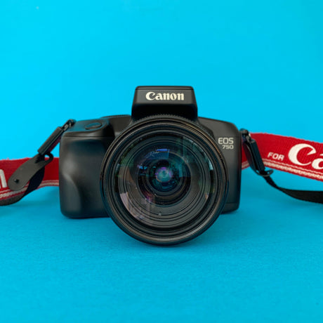 Canon EOS 750 Fully Auto SLR 35mm Film Camera with 35mm-105mm Zoom Lens