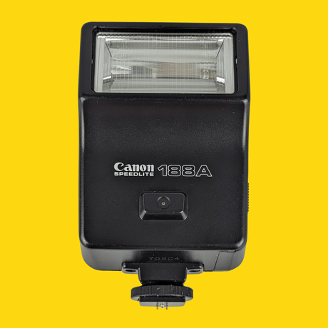 Canon Speedlite 188A External Flash Unit for 35mm Film Camera