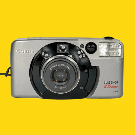 Canon Sure Shot 105 Zoom 35mm Film Camera Point and Shoot