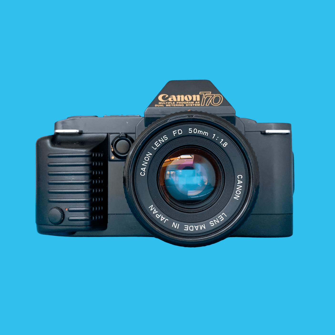 Canon T70 35mm Film Camera with 50mm Lens