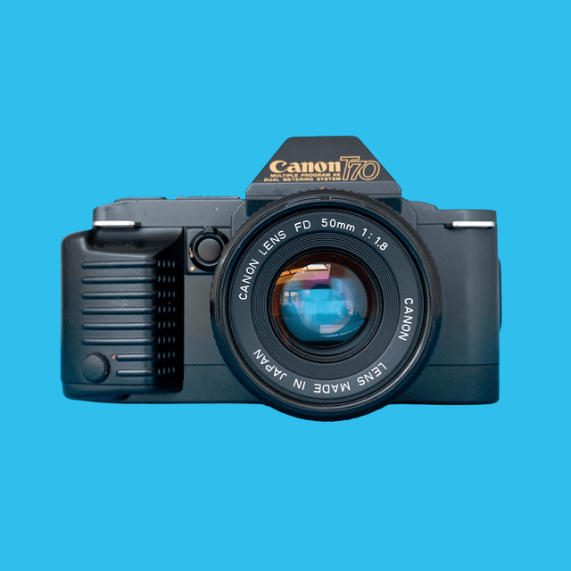Canon T70 35mm Film Camera with 50mm Lens