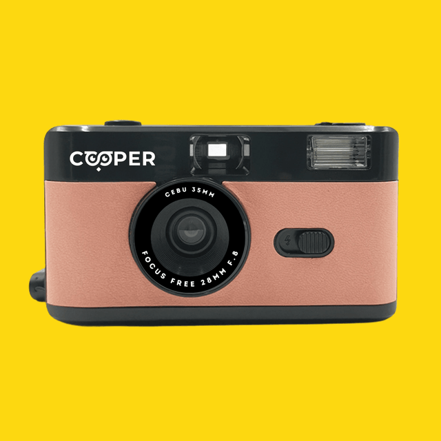 CEBU 35mm Film Camera Point And Shoot - Flamingo