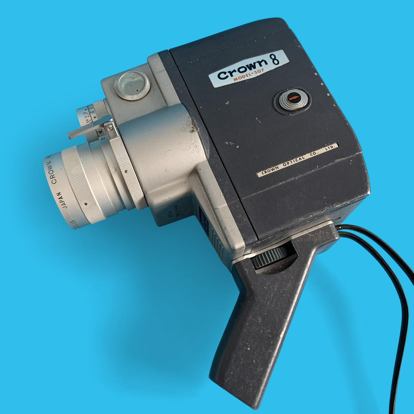 Crown Model 507 Super 8 Movie Cine Camera