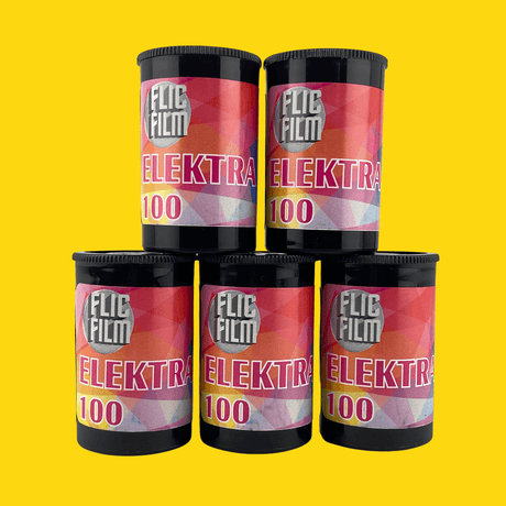 Flic Film Elektra 35mm Colour Film Bundle (Set of 5)