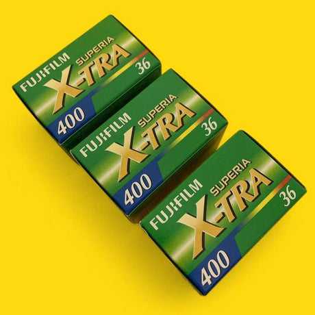 Fujifilm Superia X-Tra 400 36 Exposures 35mm Film - (Set of 3 Rolls)