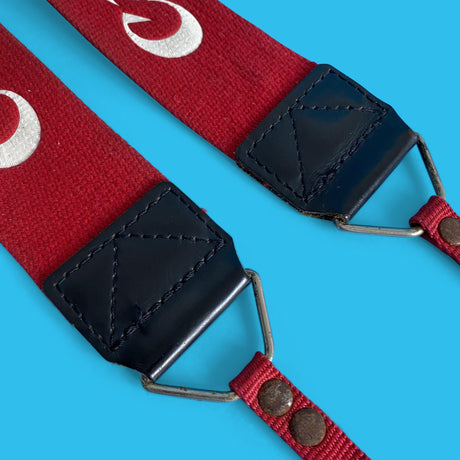 Genuine Canon Royal Red SLR Camera Strap