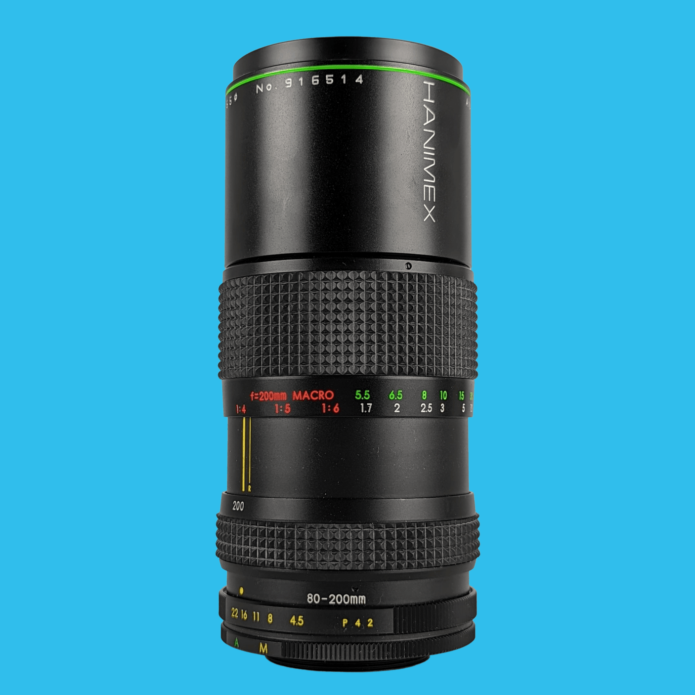 Hanimex MC Zoom 80mm-200mm f/4.5 Camera Lens