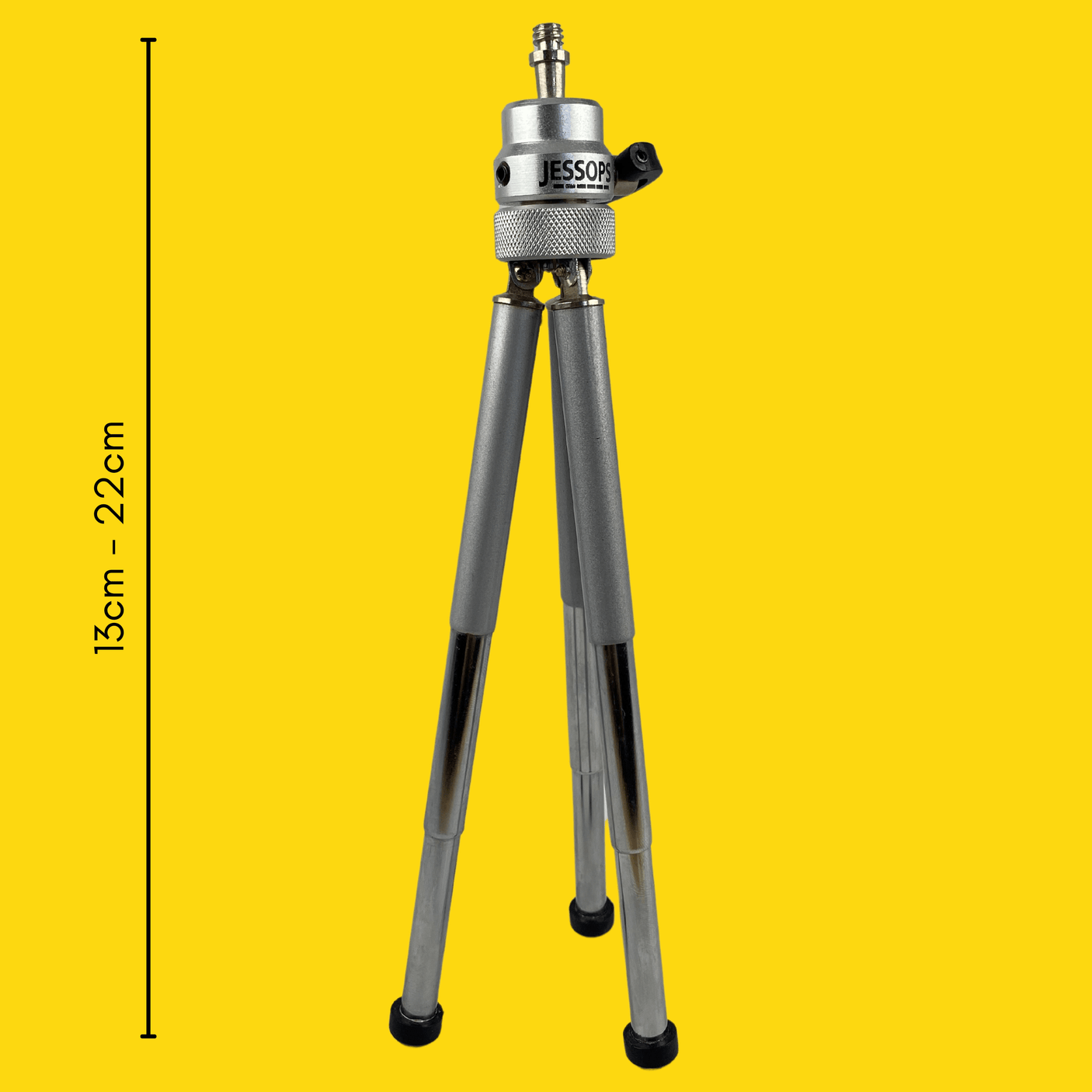 Jessops Small Silver Tripod 13cm - 22cm