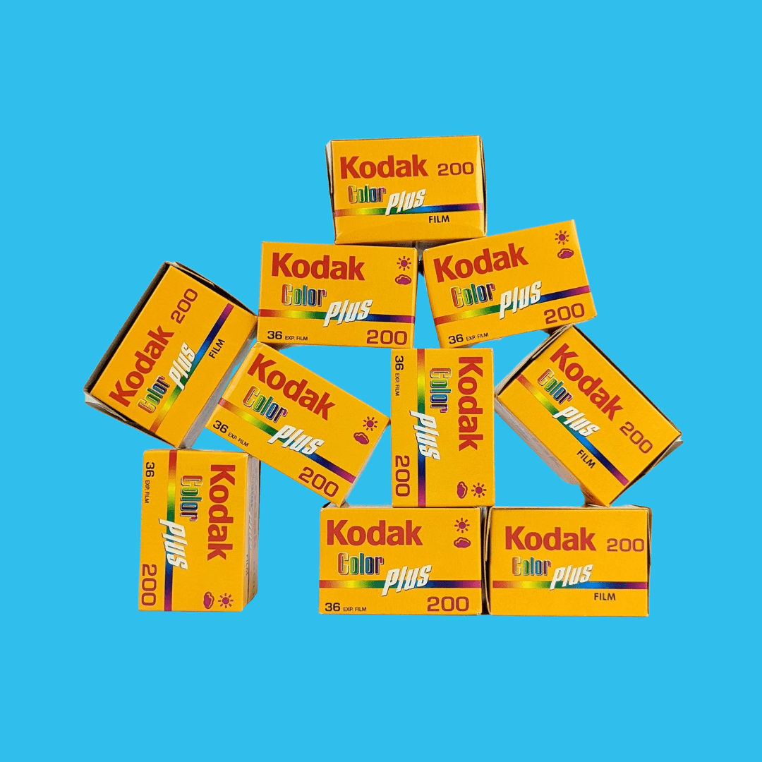 Kodak Color Plus 200 36 Exp 35mm Film EXPIRED (set of 10)