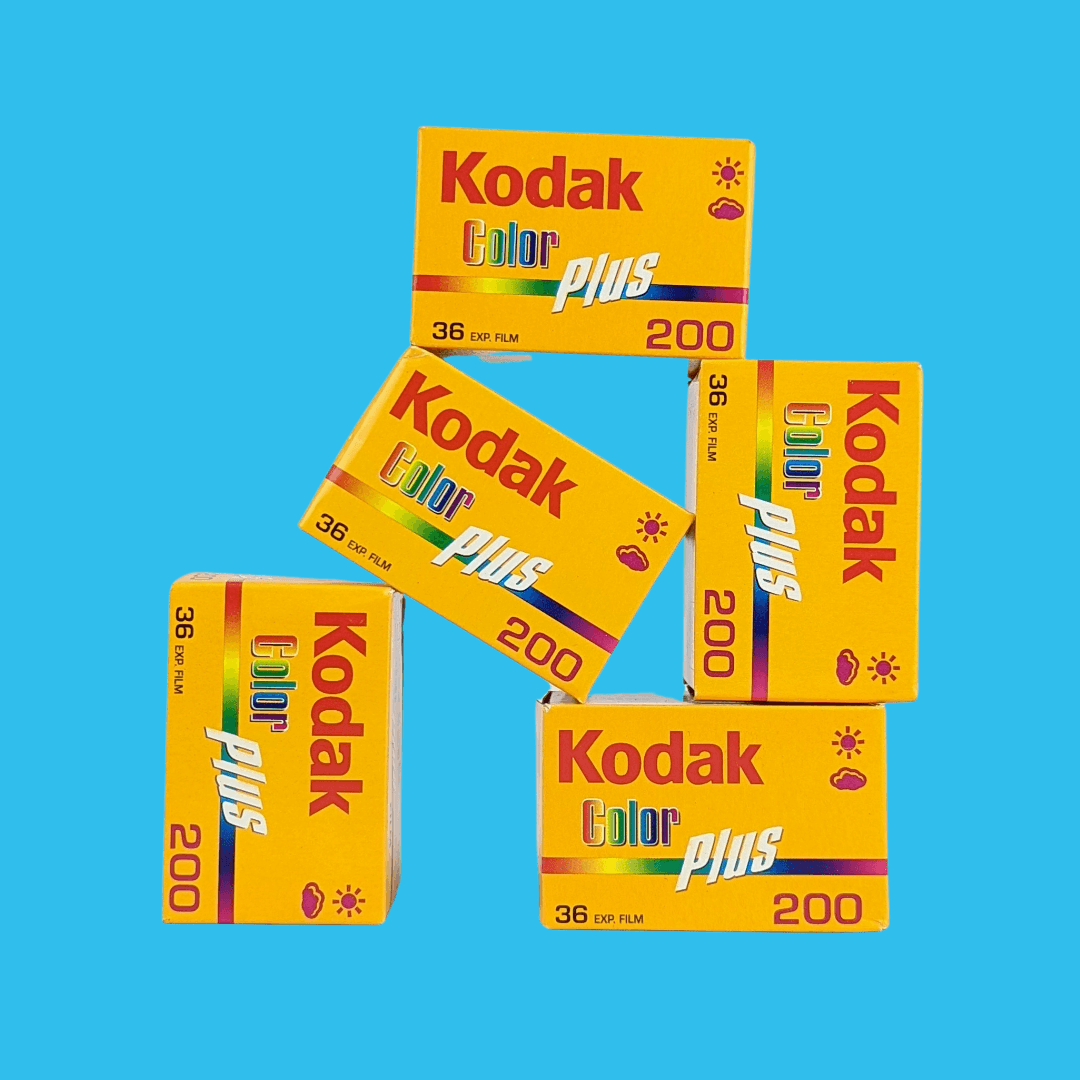 Kodak Color Plus 200 36 Exp 35mm Film EXPIRED (set of 5)