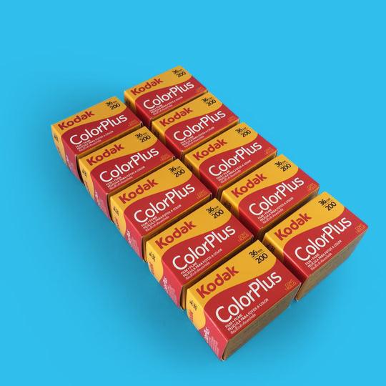 Kodak ColorPlus 200 35mm Film Camera (Set of 10)