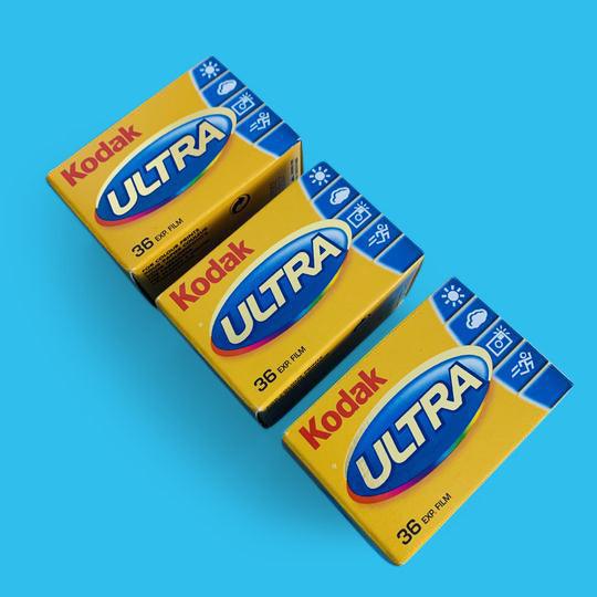 Kodak UltraMax 400 36 Exposures 35mm Film (Set of 3)