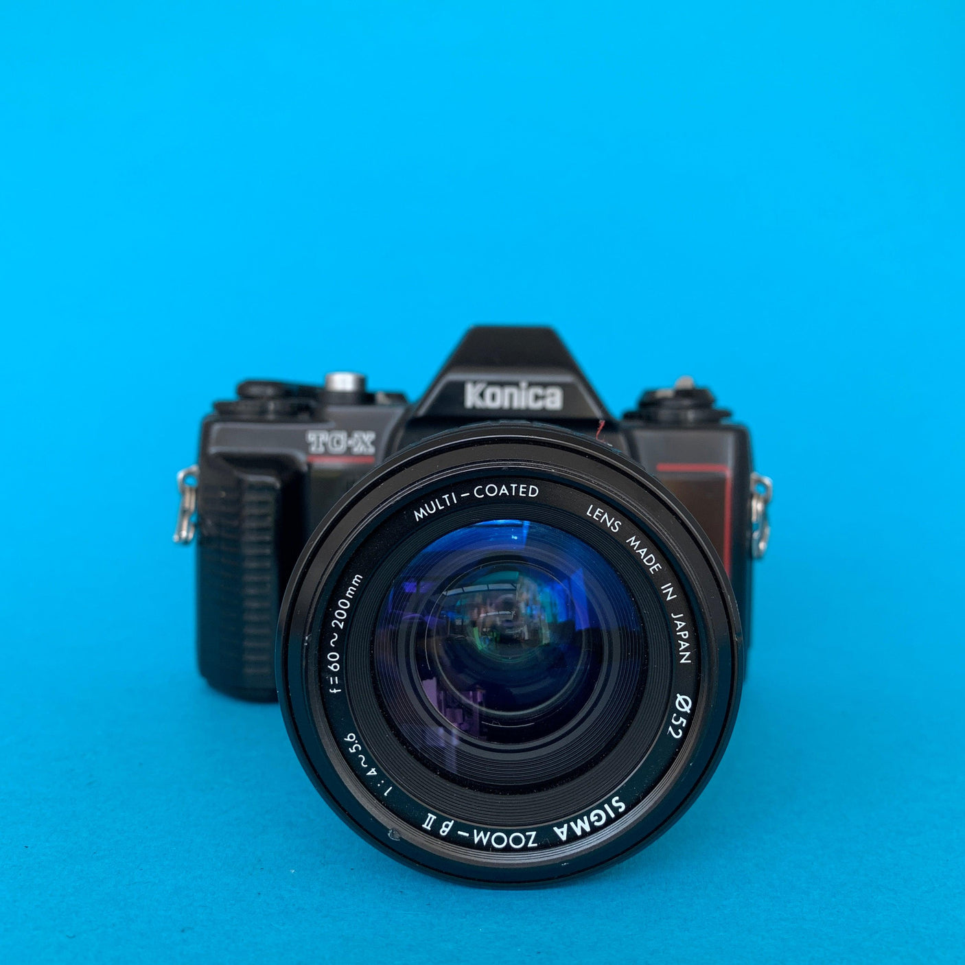 Konica TG-X 35mm SLR Film Camera w/ 60mm - 200mm Zoom Lens