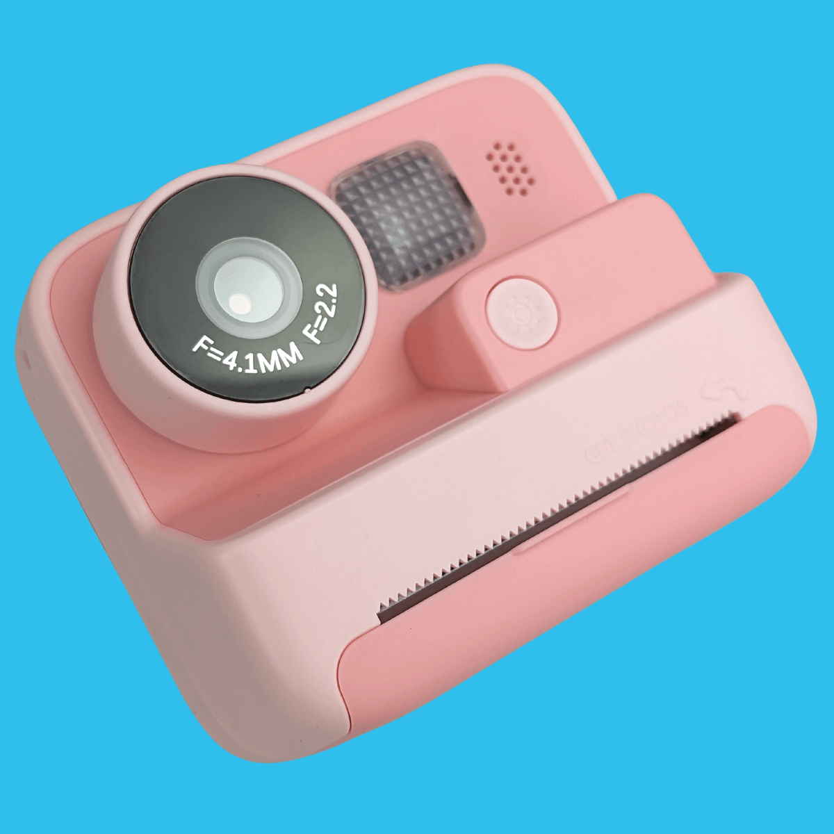 Koool Family Pink Digital Instant Camera Thermal Printing Camera