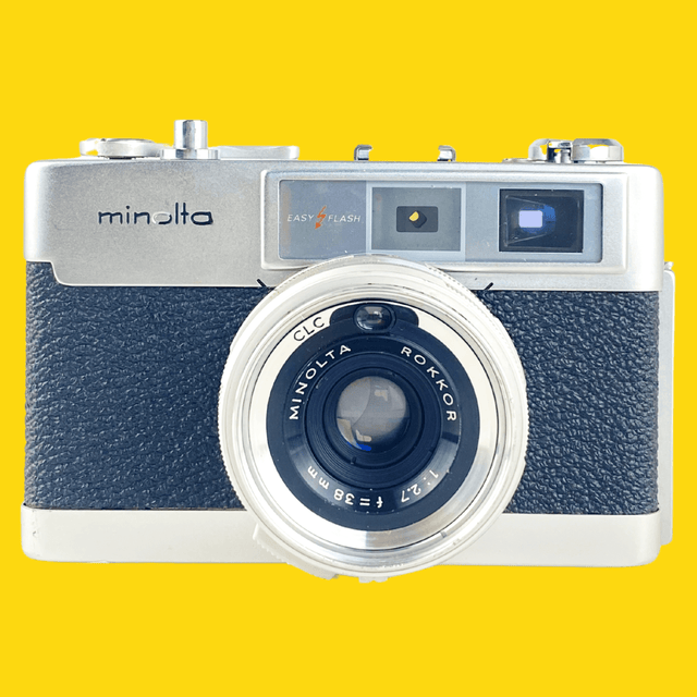 Minolta AL-F 35mm Film Camera Point and Shoot Rangefinder