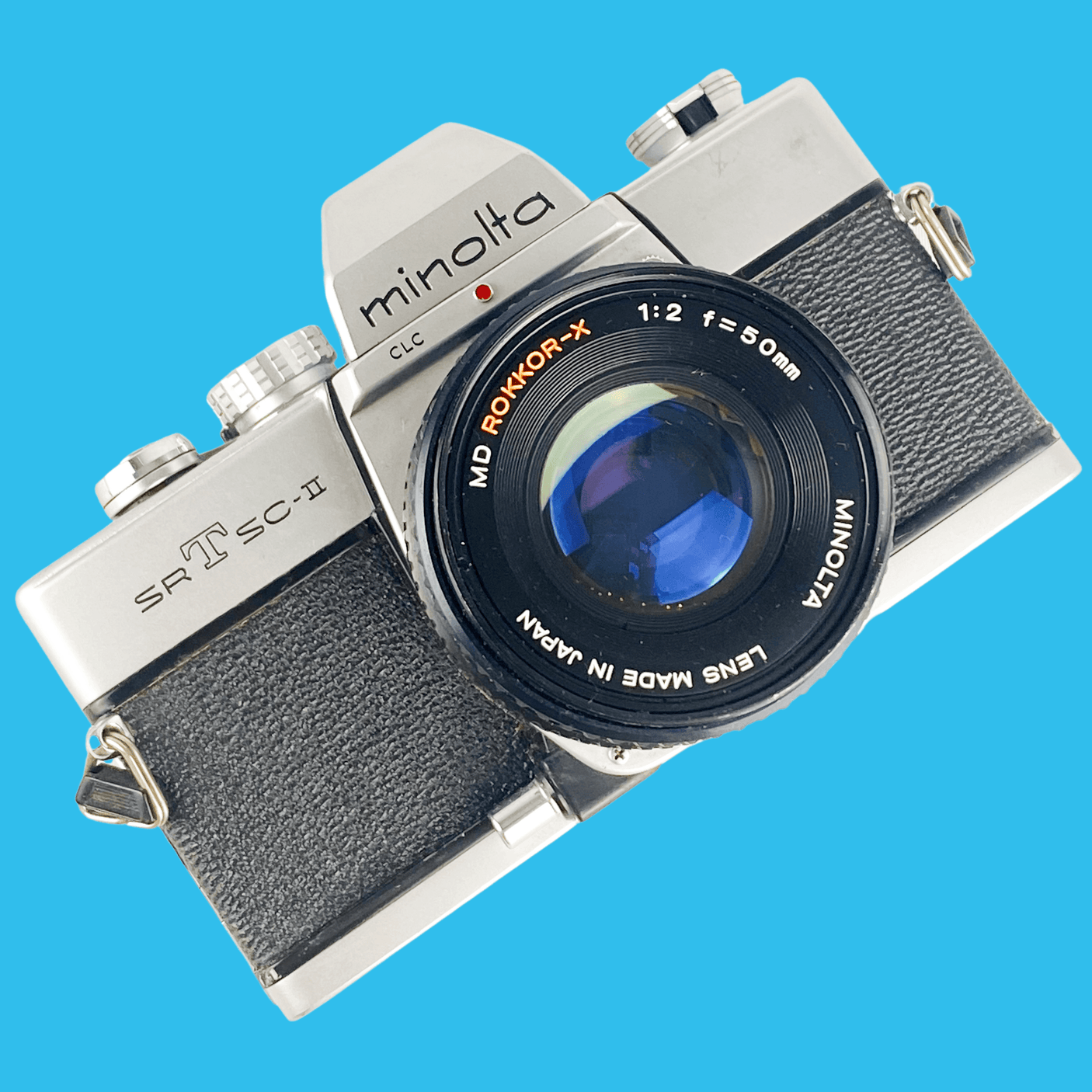 Minolta SRT SC-II SLR 35mm Film Camera with 50mm lens
