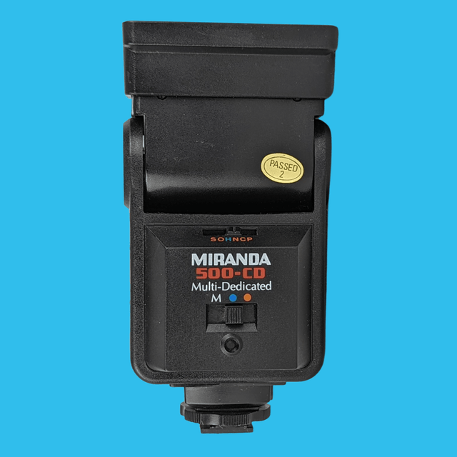 Miranda 500 CD External Flash Unit for 35mm Film Camera