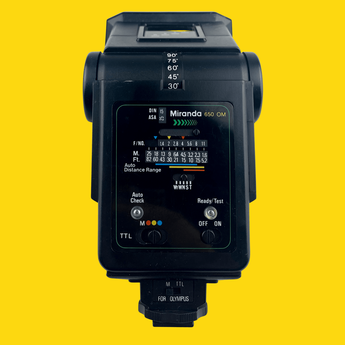 Miranda 650 Flash Unit For Olympus OM.