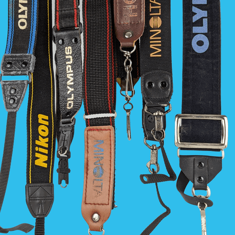 Mystery Branded Minimalist Vintage Camera Strap