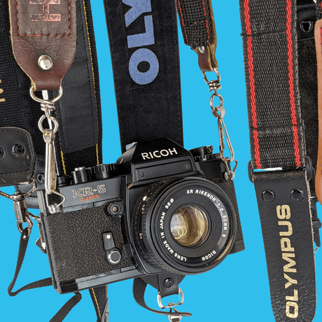 Mystery Branded Minimalist Vintage Camera Strap
