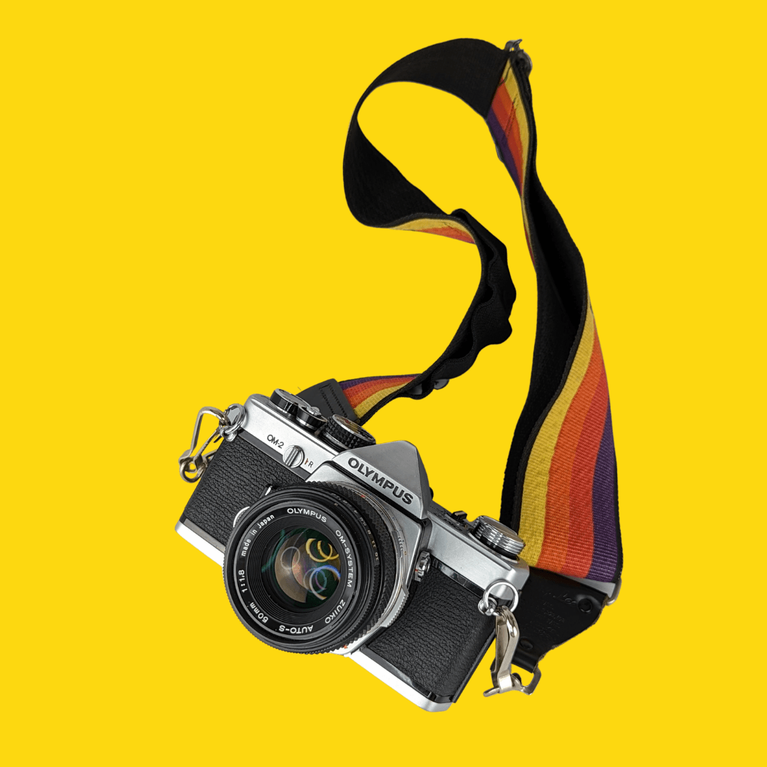 Mystery Unbranded Loud and Bold Vintage Camera Strap