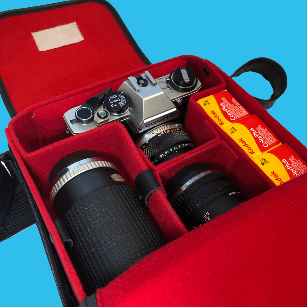 Mystery Unbranded Minimalist SLR Vintage Camera Bag