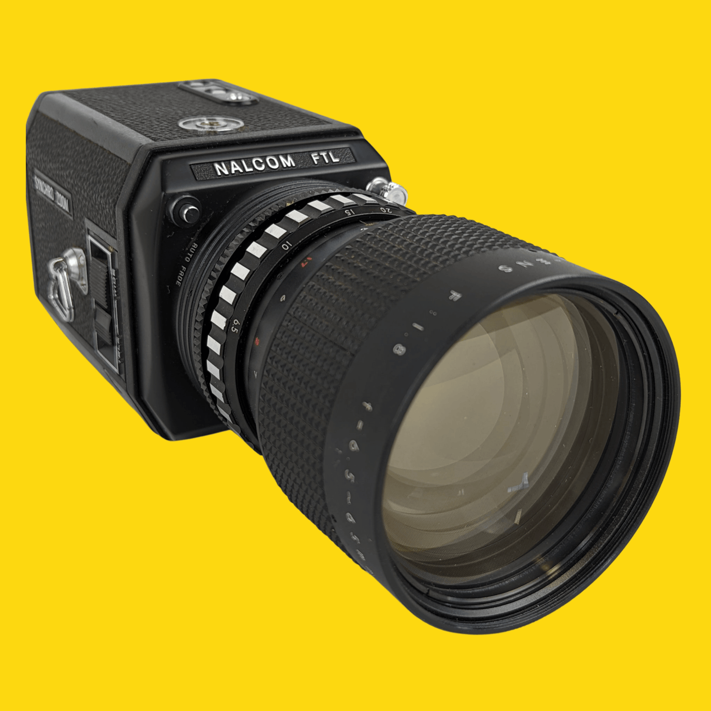 Nalcom FTL 1000 Synchro Zoom Super 8 Movie Cine Camera